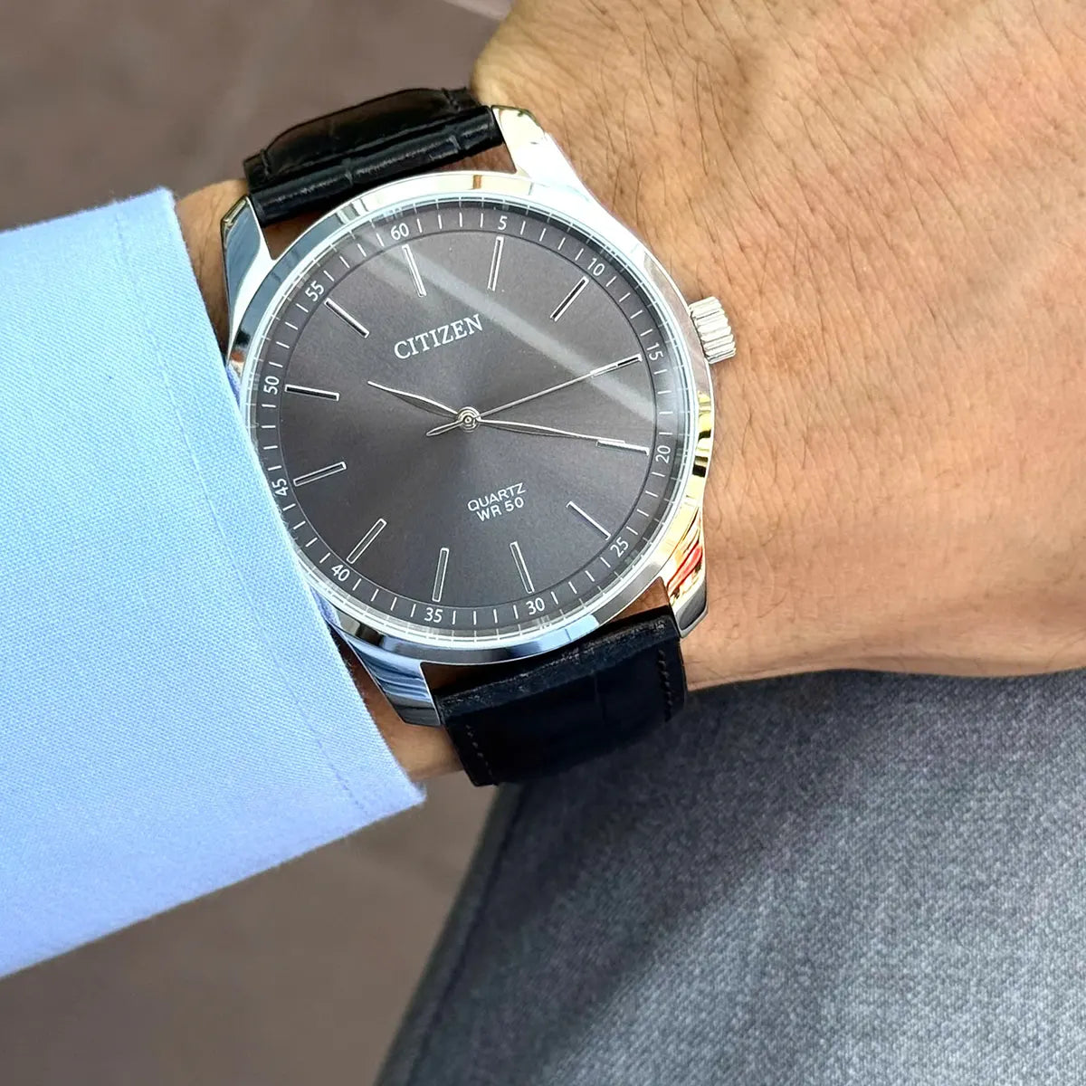 Citizen BH5001-05H Leather Band Men Watch