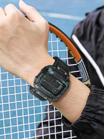 TOMI T-218 Digital Sports Watch Square Dial