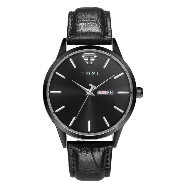 TOMI T-045 Stylish His & Her Casual Watch Duo